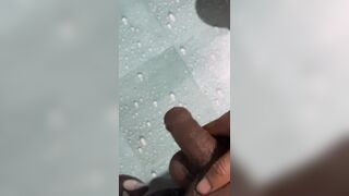 Indian men masturbate in bathroom