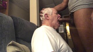 Grandpa deepthroat bbc - 10 image