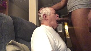 Grandpa deepthroat bbc - 11 image
