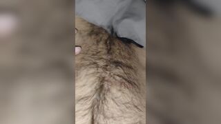Playing with my body hair