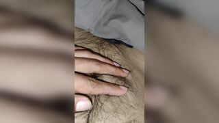 Playing with my body hair