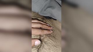 Playing with my body hair