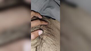 Playing with my body hair