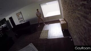 Two Twinks Empty Their Balls After A Snowball Fight - 3 image