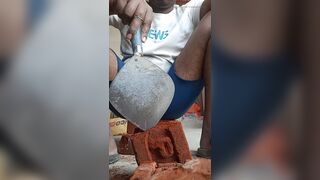 Home bathroom wife hard cock mouth sex - 8 image