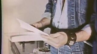 Retro 80s porn with amazing deepthroat action in bed