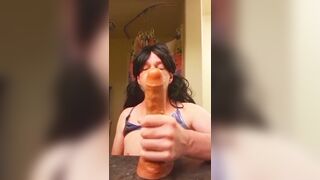 Tanya sucks cock like a good girl