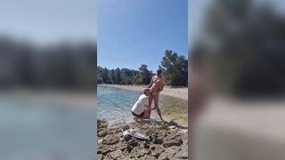 Hiker Catches a Guy Getting Naked on a Beach and He Gets His Ass Fucked by Him