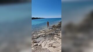 Hiker Catches a Guy Getting Naked on a Beach and He Gets His Ass Fucked by Him