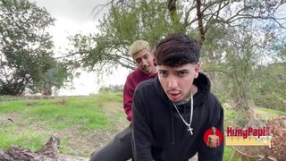 Big Cock Twinks fucking Public Caught Gay Anal Hung Papi - 15 image