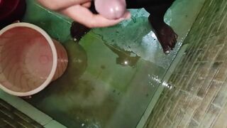 Showed it to sister-in-law and shook it.