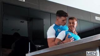 MEN - Allen King Devours Malik Delgaty's Juicy Cock, Then Takes The Wildest Ride On It