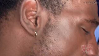 Two Huge Cocks Fuck Sexy Latin Hole