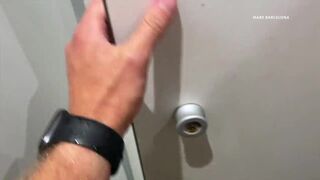 Gym Shower Gay Cruising Blowjob Masturbation