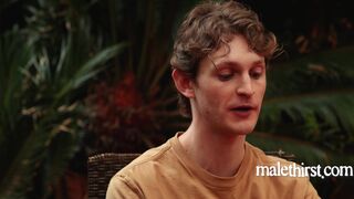 Hot muscular guys Christian Wilde and Garrett Kinsley get down and dirty with each other in a prison twink reunion - 1 image