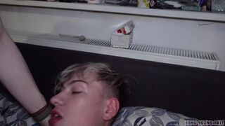 Alexis Scott & Owen Banks take on a stranger's big dick in a wild bareback session