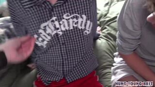 Watch Elliott Thomas & Craig Kennedy's wild bareback sexcapades with skinny, hung ho