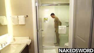 Muscular dude Dalton Riley dominates Masyn Thorne's tight hole in rough bareback sex