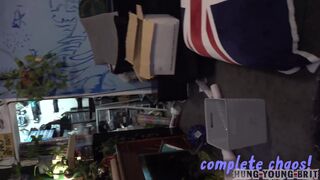 Taylor Jay & Taylor Mason get wild with rough anal and deep blowjob