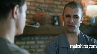 Kyler Drayke & Jayden Marcos seduce and take turns on the lucky stud