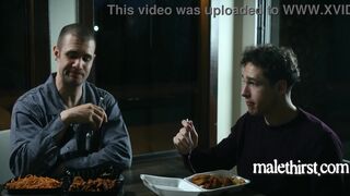 Kyler Drayke & Jayden Marcos seduce and take turns on the lucky stud