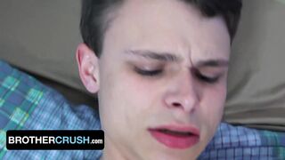 Step brother punishes Austin Young with his huge cock & fills her up with cum