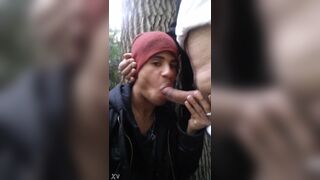 Watch this guy give a sloppy blowjob to a straight guy in this hot video - 10 image
