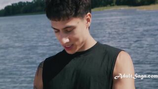 Marcus Mcneill & Angel Elias get raw and rough with a straight stud on a boat - Angel Elias loves it!