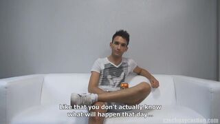 LUKAS goes hardcore with Czech casting couch - POV cumshot included!