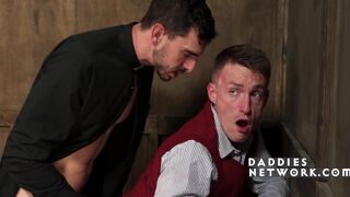 Kyle Harper & Guy Spencer seduce priest's young girl in forbidden confessional
