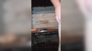 Russian amateur with big ass gets destroyed by a huge dick for 20 years and can't close it!