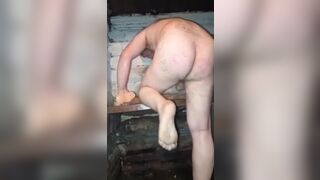 Russian amateur with big ass gets destroyed by a huge dick for 20 years and can't close it! - 3 image