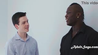 Texas Twink and Harrison Feels share a raw, mutual jerk off before a hard-on