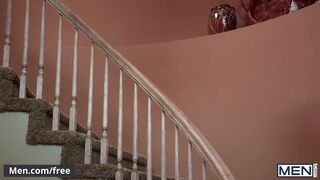 Colt Rivers & Jack King mercilessly drill my ass in rough bareback session