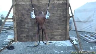 Hot-blooded straight guys watch as they take turns sucking on a massive, juicy, and hot-blooded cock