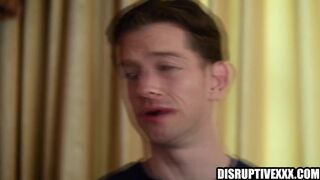 Watch Johnny Donovan, Jayden Marcos & Jack Valor in a wild college threesome with a rimming & bareback rimjob frenzy