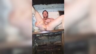 Russian amateur loses his dick after a massive anal dildo