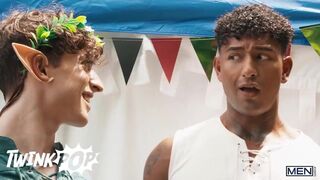 Kenzo Alvarez & Danny Fantasy get wild with raw sex at the fair, with facials on display!