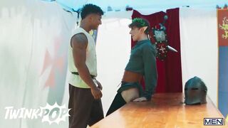 Kenzo Alvarez & Danny Fantasy get wild with raw sex at the fair, with facials on display!