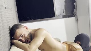 Little Bitch Sexy's tight ass stretched wide by Rick Verissimo's massive black cock