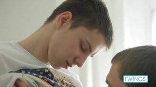 Zane B2 & Adam K take raw pounding & fill up their asses with cum