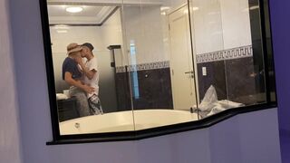 Watch Lucas Frazao dominate and humiliate his wife in a hotel room while David Vinicius watches in sexy clothes