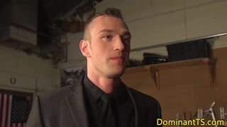 Latina TS Foxxy gets her ass licked before taking it from a guy's hard shaft - 2 image