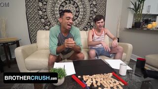 Stepbro Xavier Aries fucks Dakota Lovell's tight ass & fills it with his hot load