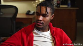 Watch Jaylen Rebel's first time with EdJames: raw, intimate and raw!
