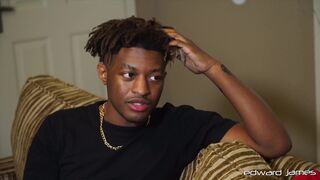 Watch Jaylen Rebel's first time with EdJames: raw, intimate and raw!