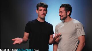 Dante Colle & Michael Del Ray get down and dirty with some hot bareback action - NextDoorstudios