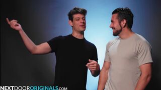 Dante Colle & Michael Del Ray get down and dirty with some hot bareback action - NextDoorstudios