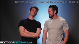 Dante Colle & Michael Del Ray get down and dirty with some hot bareback action - NextDoorstudios