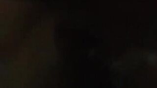 Watch this hot chick with a shaved pussy take a hard dildo in her wet twat